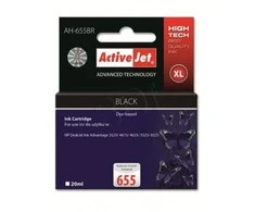 Spausdintuvo Kasetė - Activejet AH-655BR, 20 ml, Juoda