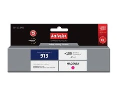 Rašalo kasetė Activejet AH-913MR (pakaitinė HP 913 F6T78AE, Premium, 45 ml, Magenta)