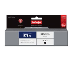 Rašalo kasetė Activejet AH-973BRX (pakaitinė HP 973XL L0S07AE, Premium, 220 ml, juoda)