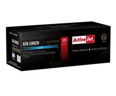 Activejet ATK-590CN Toneris (Kyocera TK-590C pakaitalas; Supreme; 5000 puslapių; žalsvai mėlyna)