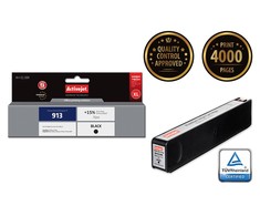 Rašalo kasetė Activejet AH-913BR (pakaitinė HP 913 L0R095AE, Premium, 70 ml, juoda)