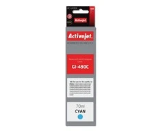 Rašalo Kasetė - Activejet AC-G490C Mėlyna 70ml