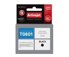 Rašalo Kasetė - Activejet AE-801N Juodas 15 ml