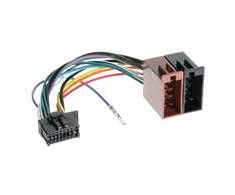ACV 453023 - Radio adapter cable - Pioneer ISO 16-pin - Juodas - Raudona