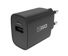 2GO 797273, Vidinis, AC, 12 V, Juodas