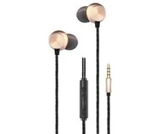 2GO In-Ear Stereo Ausinės "Deluxe" - auksinės spalvos