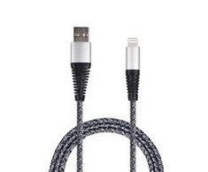 2GO Datenkabel USB laidas - sidabrinis - 100cm Apple 8-Pin