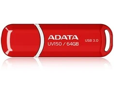 ADATA | UV150 | 64 GB | USB 3.0 | Raudona
