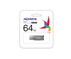 ADATA DUOMENYS | USB atmintinė | UV250 | 64 GB | USB 2.0 | sidabras