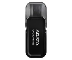 ADATA | DashDrive UV240 | 64 GB | USB 2.0 | Juodas