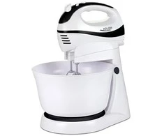 Virtuvinis kombainas Adler | Mixer | AD 4206 | Mixer with bowl | 300 W | Greičių skaičius 5 | Turbo mode | Baltas