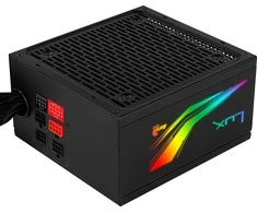 AEROCOOL AEROPGSLUXRGB-650 PSU ATX AeroCool LUX 650W RGB 80 PLUS bronzos