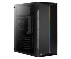 AEROCOOL AEROPGSSPLIT-A-BKRGB kompiuterio dėklas ATX Aerocool SPLIT RGB USB 3.0 - RGB STRIP 1x120mm VENTILIATORIUS