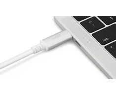 Moshi USB-C į DisplayPort 1,5 m, 5K (baltas) laidas