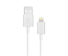 USB kabelis Moshi USB-A - Žaibas 1 m Balta (M- LUGUSB- W)
