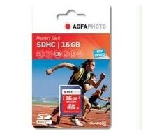 Atminties kortelė AgfaPhoto SDHC Card 16GB High Speed Class 10 UHS I