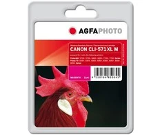 AgfaPhoto AgfaPhoto Patrone Canon APCCLI571XLM rašalas. CLI-571XLM purpurinė perdirbta