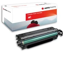 AgfaPhoto HP ColorLaserjet CP3525,CE250X / Canon 723H BK, perdirbta kasetė