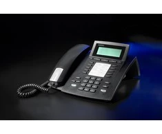 Telefonas Agfeo Agfeo ST 22 IP Juodas / für AS- Anagen mit Firmware ab 9.2b + ES- SystemE Firmware ab1.5d, bewegl. 2 -zeiliges Rodyti, HS- Anschluss, funkcstastenbezogenes Besetztlampenfeld, geeknet für ASIP Protokoll, Andbindung via LAN. FUr PoE ausgelegt