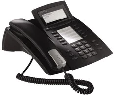 Fiksuotas telefonas Agfeo Juoda