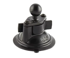 Ram Mounts RAM 3.3" DIA. SUCT CUP W 1" BALL