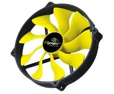 Akasa Viper R PWM – juoda geltona
