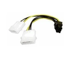 Akasa dual 4pin į 6pin PCIe adapteris