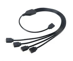 Akasa RGB 4-way splitter cable – 50 cm