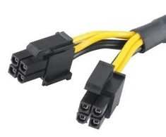 Akasa 4-Pin ATX12V zu 8-Pin EPS12V Adapteris – 15 cm