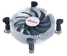 Akasa AK-CC7122BP01 žemo profilio procesoriaus aušintuvas