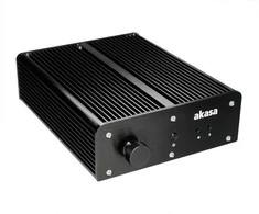 Akasa Pascal MC UCFF korpusas (Intel NUC), atsparus vandeniui, OEM – juoda