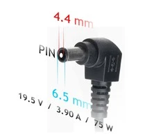 Akyga AK-ND-19 maitinimo adapteris/inverteris Indoor 75 W Juodas