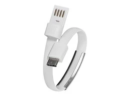 USB C - USB A baltas - 23 cm - Akyga AK-AD-47