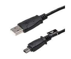 Akyga kabelis USB AK-USB-22 USB A (m) / mini USB B 5 kontaktų (m) ver. 2,0 1,0 m