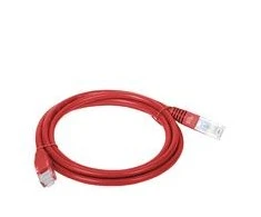 Patch-cord U/UTP kat.5e PVC 5.0m raudona ALANTEC