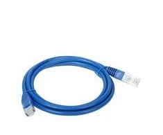 Patch-cord U/UTP kat.5e PVC 3.0m mėlyna ALANTEC