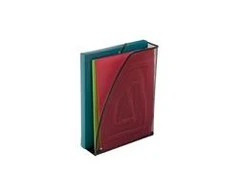 Žurnalų laikiklis Archivo 2000 Alba Grotelės Juoda Din A4 (25,5 x 8,5 x 32,5 cm)