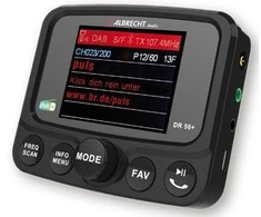 Albrecht DR 56+ automagnetola DAB+ adapteris