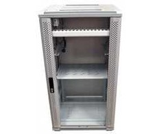 ALLNET ALL-SNB6632BDGRAU - 32U - Freestanding rack - 500 kg - Gray - Metal - Closed