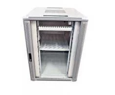 ALLNET ALL-SNB81242BDGrau - 42U - Freestanding rack - Gray - Glass,Metal - 4 fan(s) - 800 mm