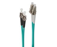 Alogic Alogic Glasfaserkabel LC- ST Multi Mode Duplex LSZH OM4 2m
