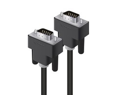 Kabelis Alogic Ekranas Accessories kabelis VGA 2 m VGA (D-Sub) SVGA Juodas (VGA-MM-02)