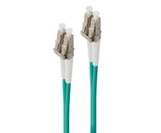 Alogic Alogic Glasfaserkabel LC-LC Multi Mode Duplex LSZH OM4 1.5m