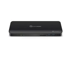 ALOGIC ThunderBolt 3 dvigubo ekrano prijungimo stotis w. 4K ir energijos tiekimas