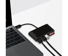 „Alogic MultiPort Adapteris“ kortelių skaitymo stotis / replikatorius (UC3ACR)