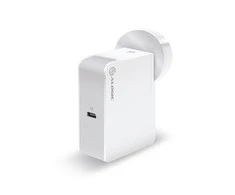 Alogic Ladegerät 60W USB-C AU,EU,UK,US-Plug baltas