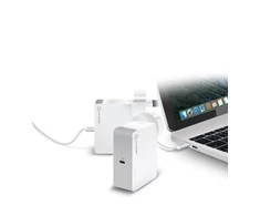 Alogic Ladegerät 60W USB-C AU,EU,UK,US-Plug baltas