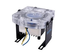Alphacool Laing DDC310 siurblys, pilnas leidimas su ledo lakštu – sidabras/akrilas