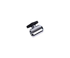 Alphacool Eiszapfen 2-way ball valve G1/4 – chrome