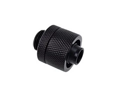 Alphacool Eiszapfen connector straight G1/4 inch female thread to 16/10mm – juodas